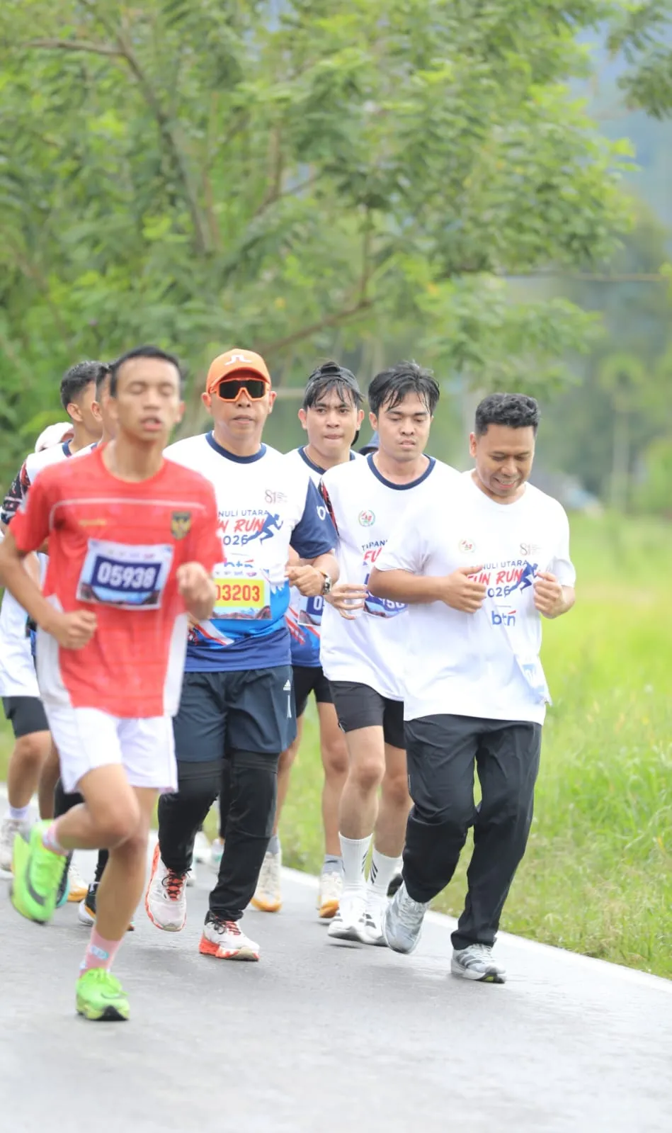 Semarak HUT ke-81 Taput, Ribuan Warga Ramaikan Fun Run 7K