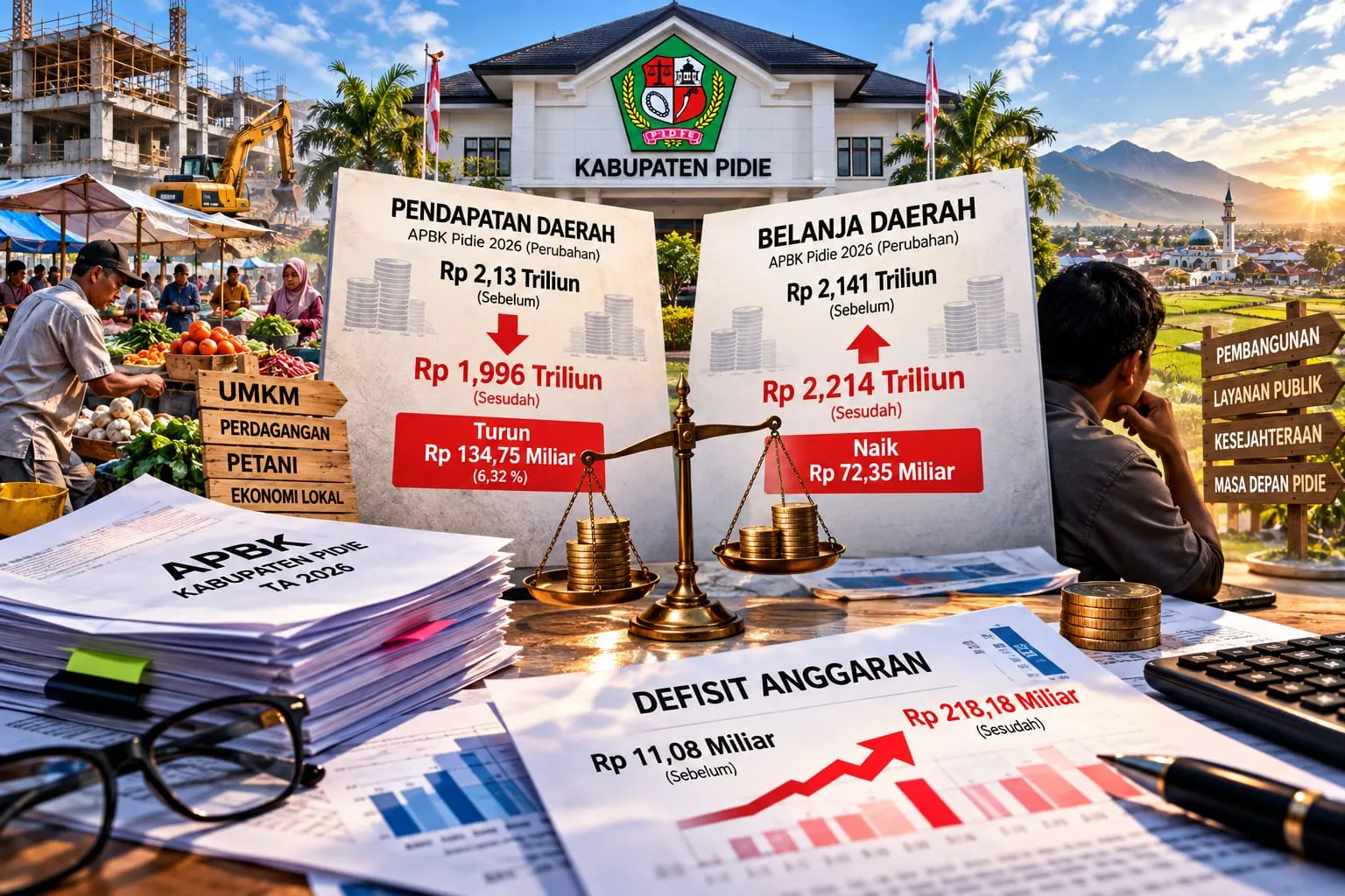 Membaca Ulang Arah Fiskal Pidie