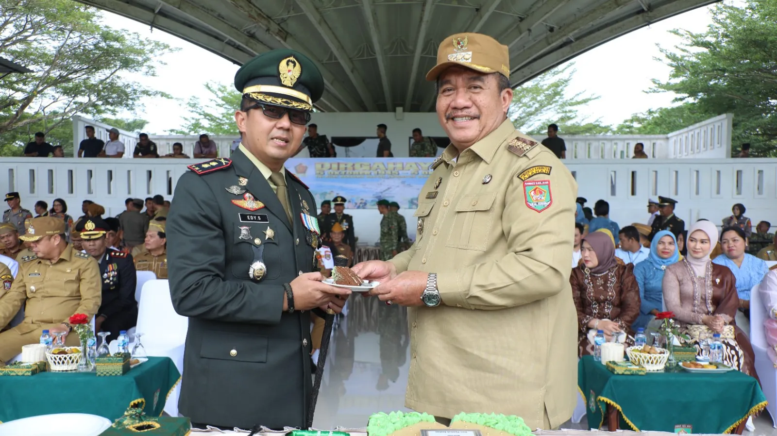 Hadiri HUT ke-81 TNI, Bupati Asahan Tekankan Sinergi TNI–Polri–Pemda–Masyarakat
