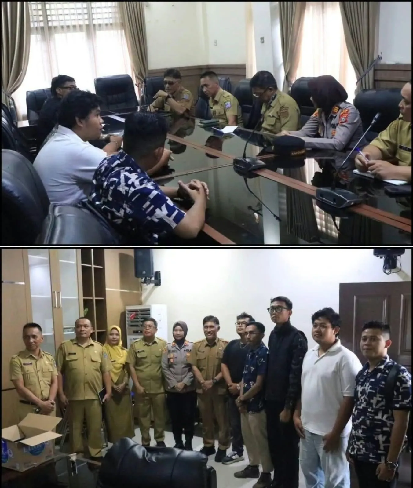 Audiensi Aliansi Mahasiswa Muslim, Pemko Binjai Tegaskan Pengadaan Barang dan Jasa Transparan