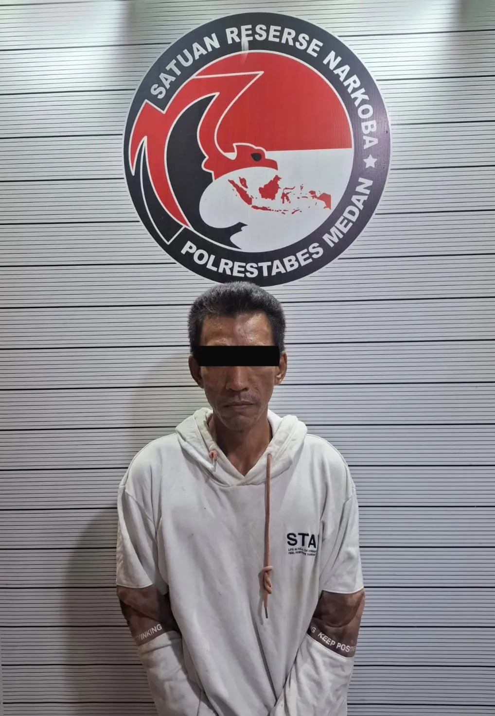 Pengedar Narkoba di Desa Puji Mulyo Diringkus, 8 Paket Sabu Dikemas Dalam Kotak Rokok Disita