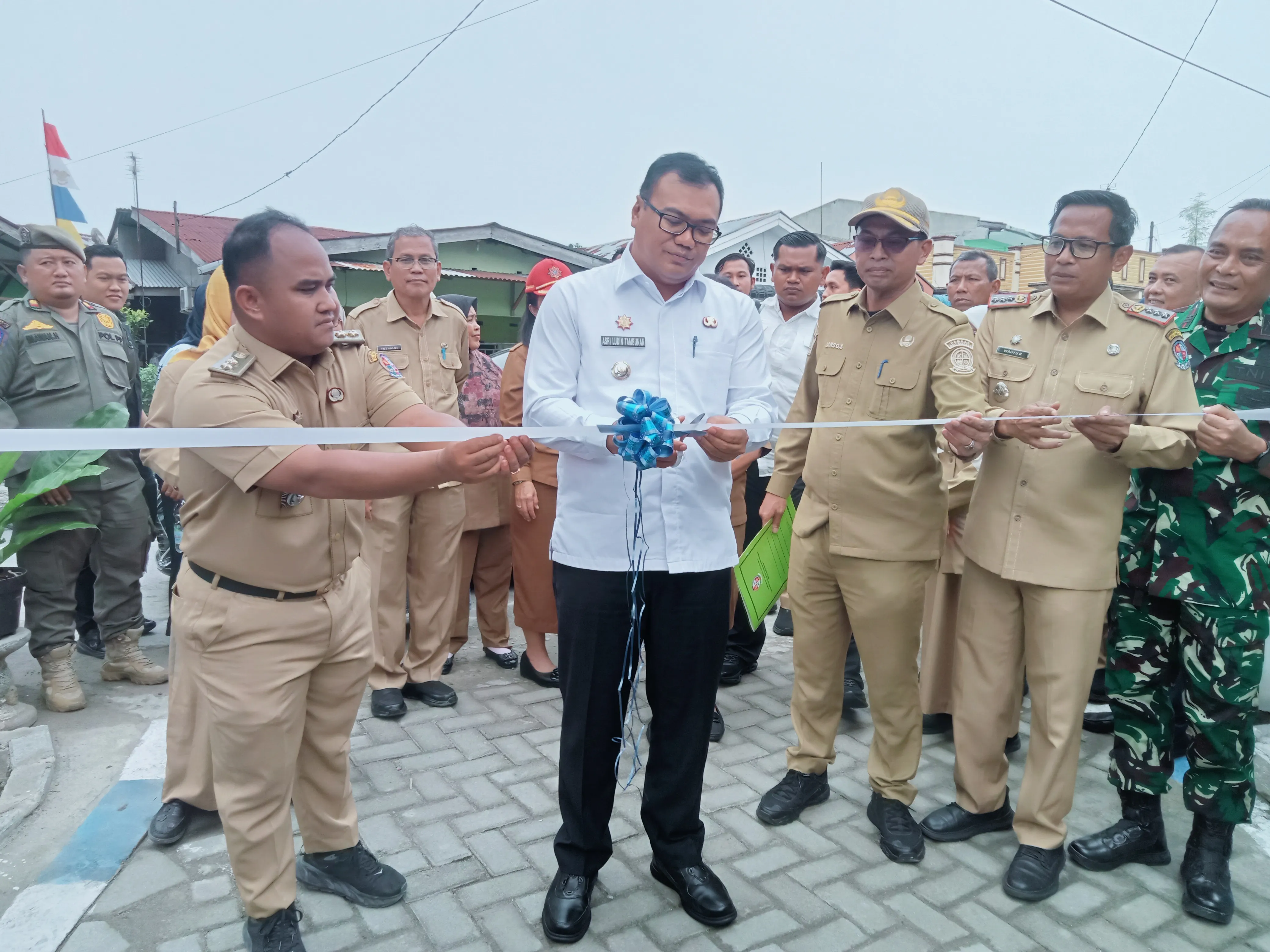 Bupati Asri Ludin Tambunan Resmikan Kampung Berkah Syahmad dan Dorong Penataan Kawasan Kumuh