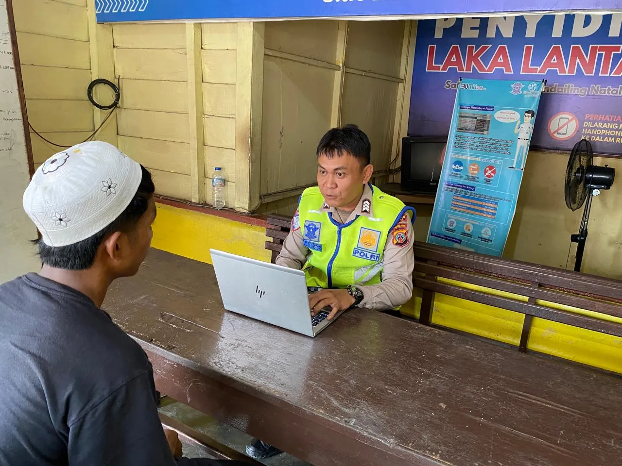Penabrak M. Rusdi Diamankan, Wartawan Apresiasi Gerak Cepat Kasat Lantas Polres Madina