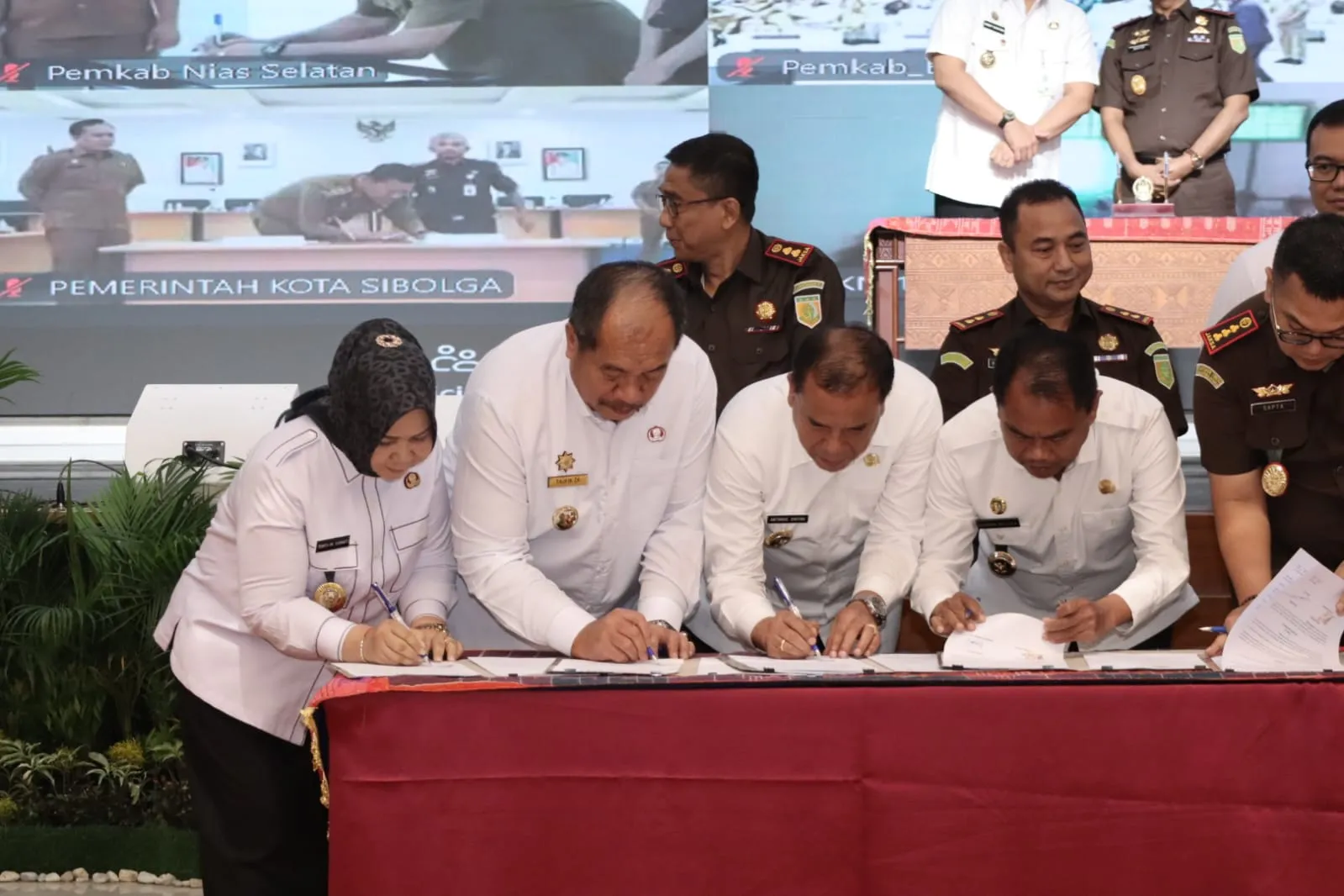 Pemprov dan Kejati Sumut Luncurkan "Jaksa Sahabat Pendidik", Bupati Asahan Hadiri Penandatanganan MoU