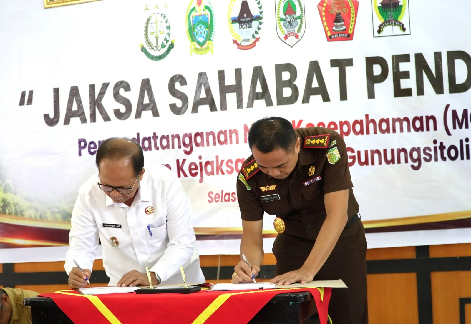 Pemko Gunungsitoli Perkuat Sinergi melalui Jaksa Sahabat Pendidik
