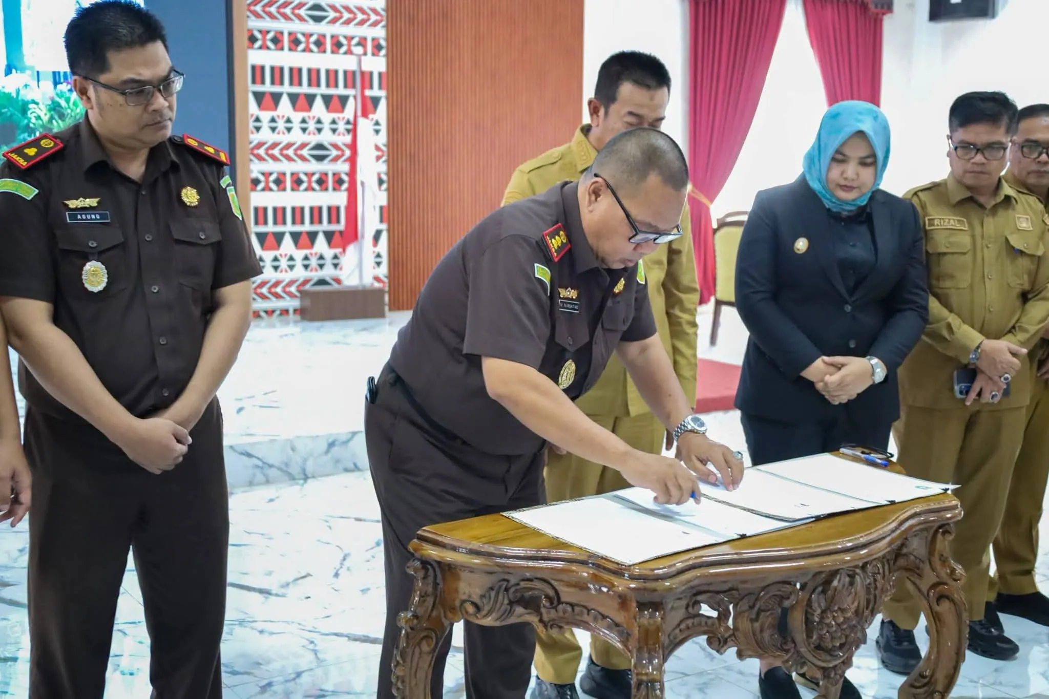 Jamin Ketenangan Guru Mengajar, Pemkab Madina Teken MoU Dengan Kejari