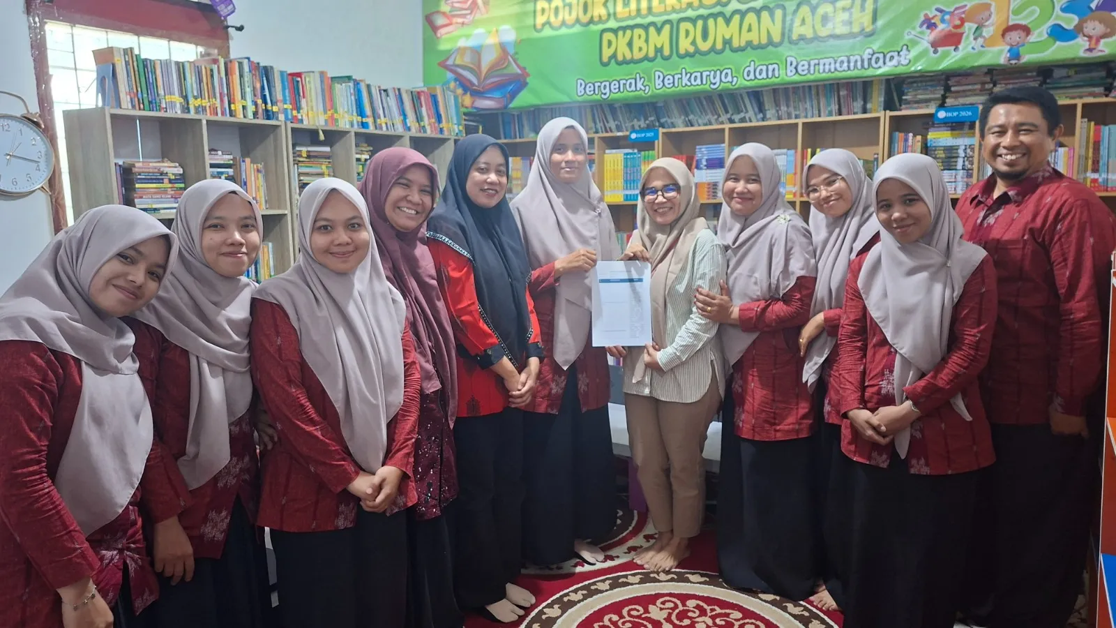 TK Ruman Aceh Terima Visitasi Asesor BAN-PDM Aceh Untuk Akreditasi