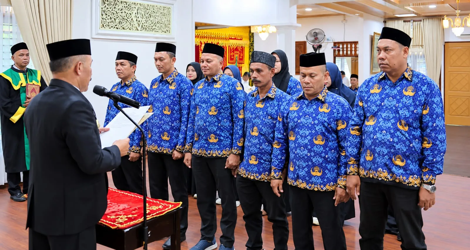 14 Pejabat UPTD Puskesmas di Pidie Dilantik dan Dikukuhkan