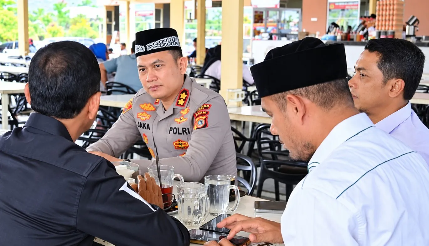 Kapolres Pidie Perkuat Sinergi Kamtibmas