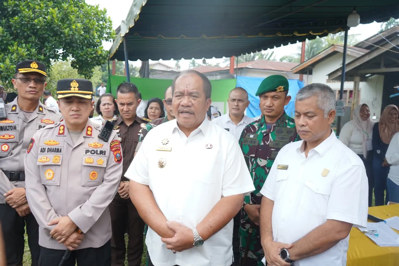Bupati dan Forkopimda Asahan Tinjau Pilkades Serentak: Pastikan Aman, Tertib serta Kondusif
