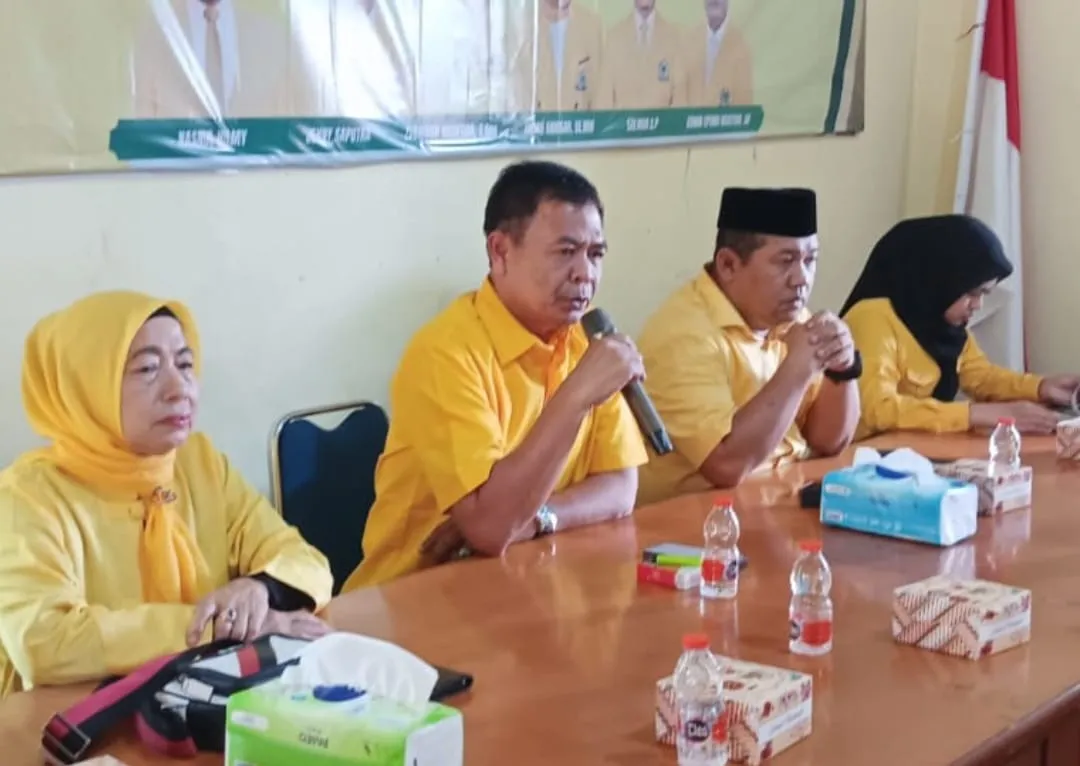 Menjelang Musda, Ketua DPD Golkar Madina H. Aswin Parinduri Buka Rapat Pleno Diperluas