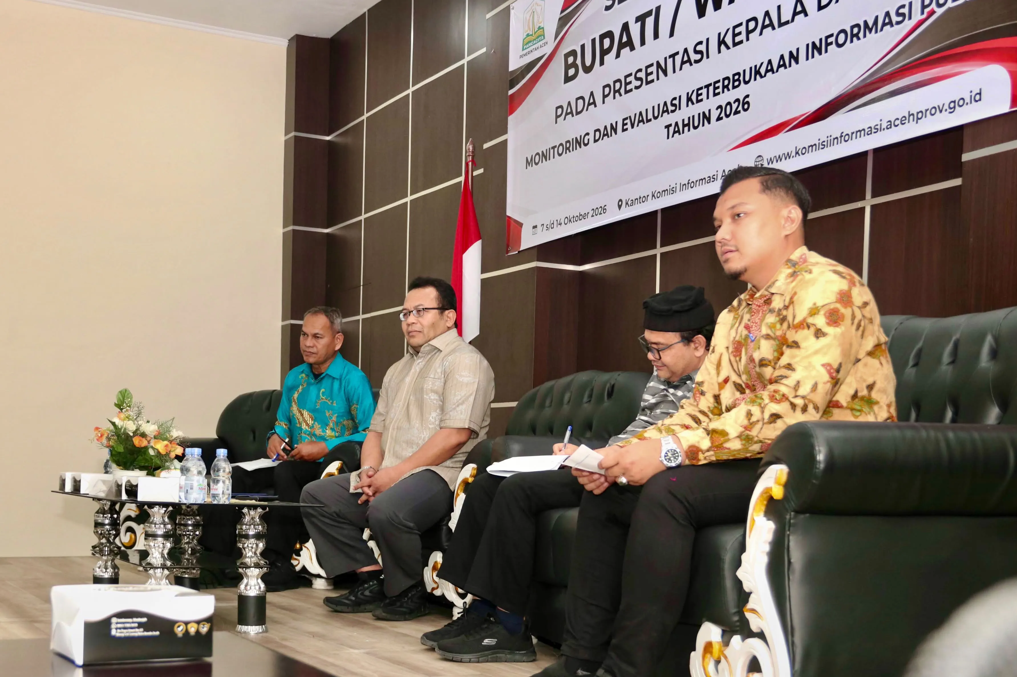Perkuat Akses Informasi, Wali Kota Sabang Dorong Layanan Keterbukaan Publik