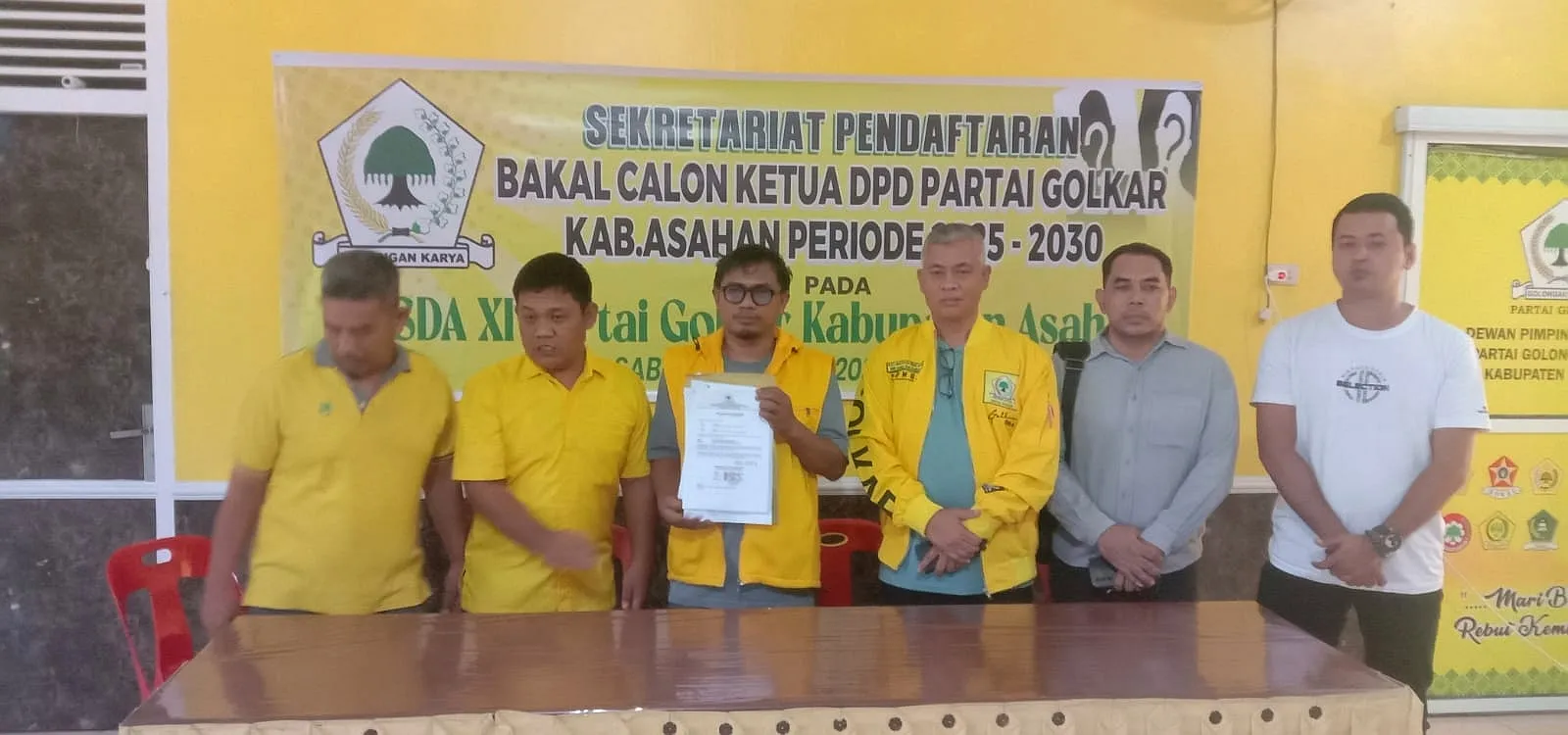 Efi Irwansyah Pane Calon Tunggal Ketua Golkar Asahan