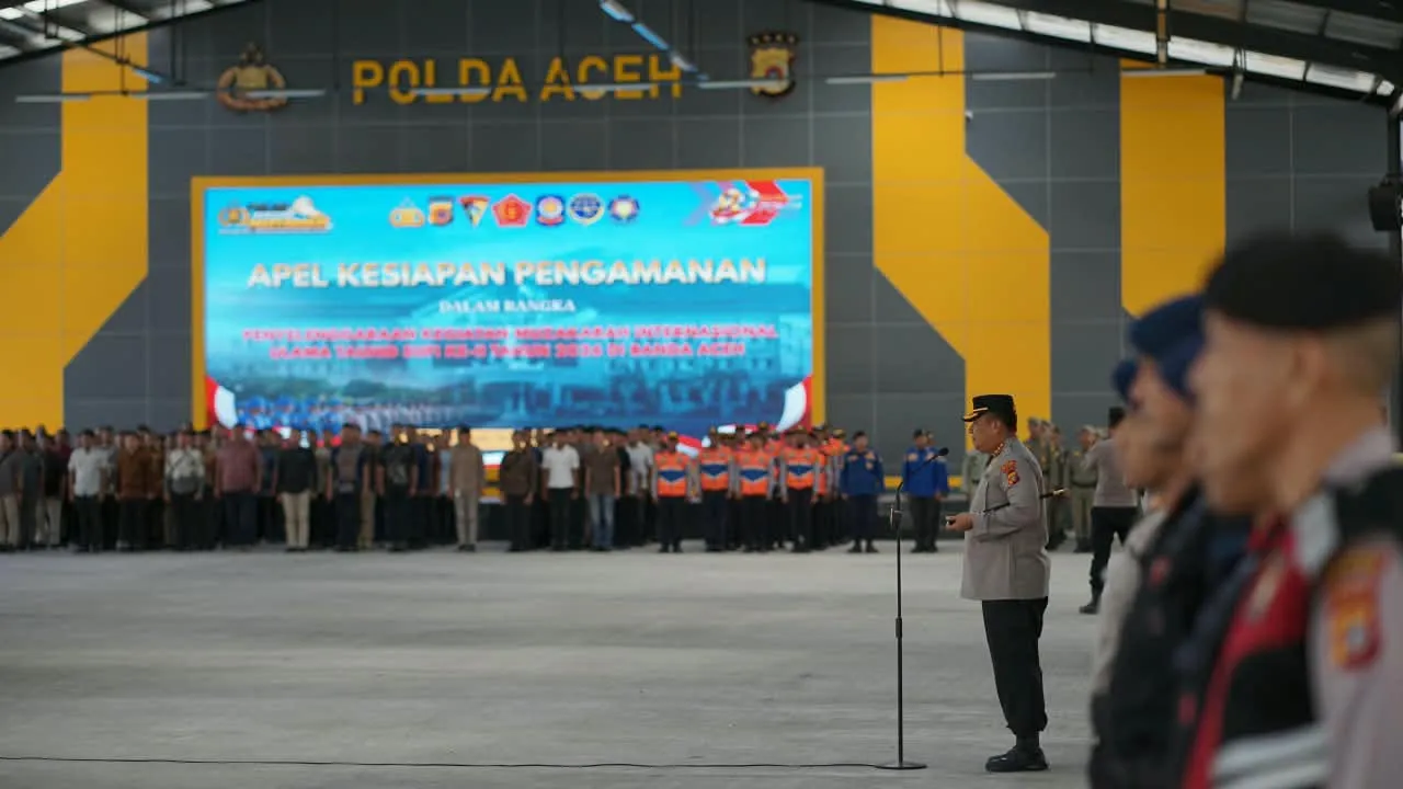 Amankan Mudzakarah Internasional Ulama Tauhid Sufi, Polda Aceh Kerahkan 1.820 Personel
