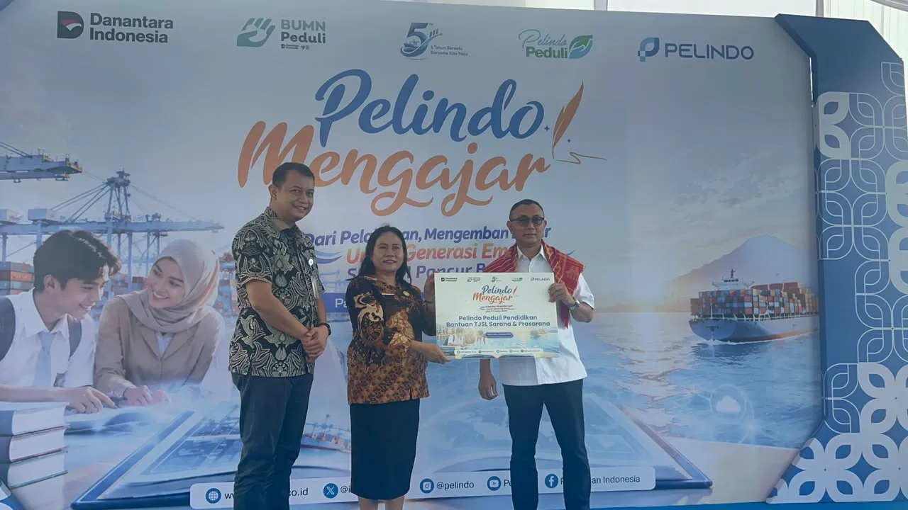 Kepala SMAN 1 Pancur Batu Apresiasi Dan Terima Kasih Pelindo Peduli Pendidikan Atas Dukungan TJSL