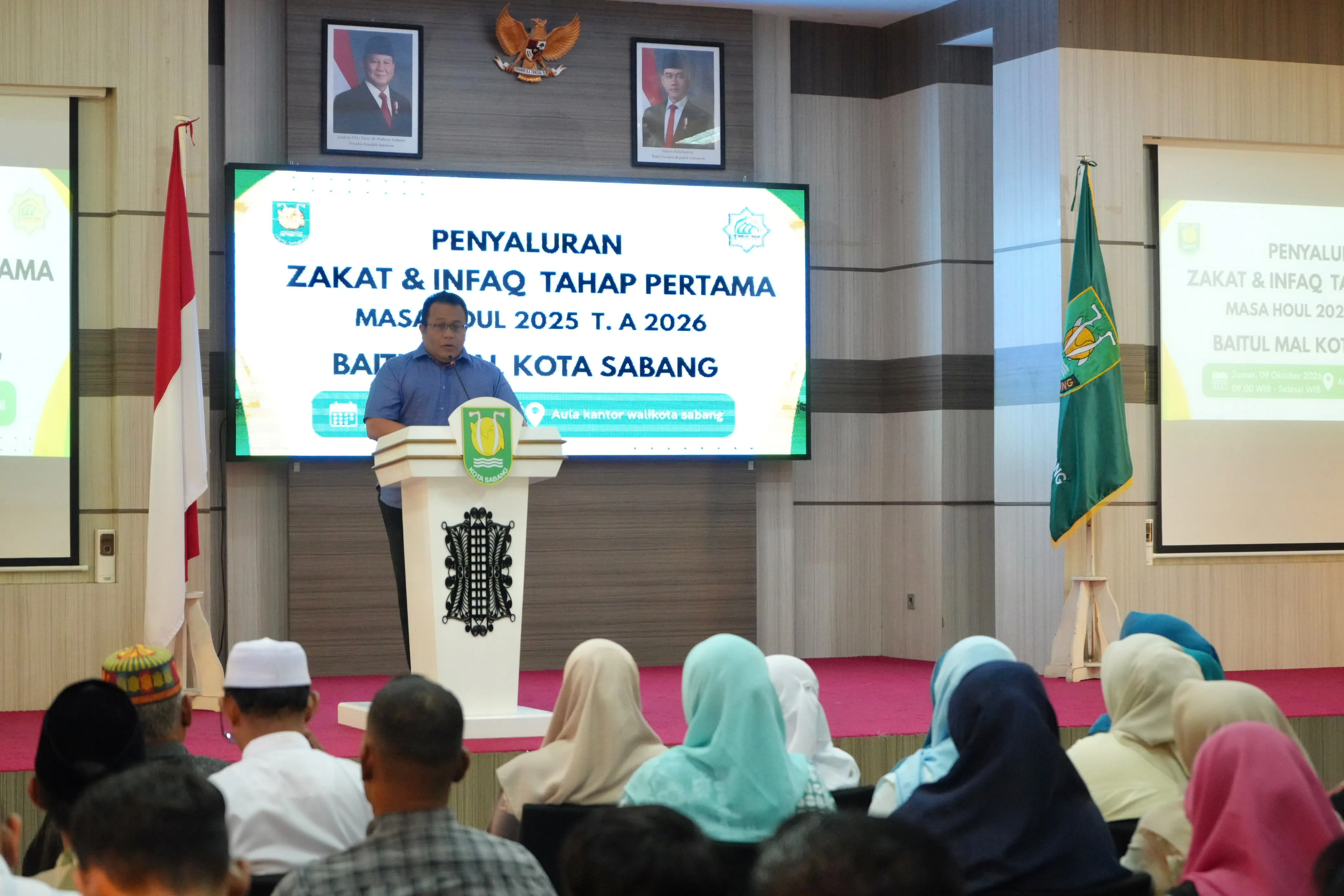 Salurkan Zakat dan Infaq, Wali Kota Sabang Tekankan Transparansi dan Tepat Sasaran