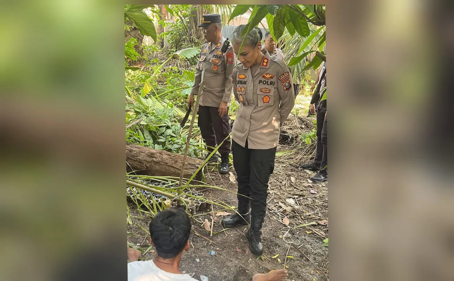 Kapolres Sergai Pimpin GSN, Satu Pria Diamankan