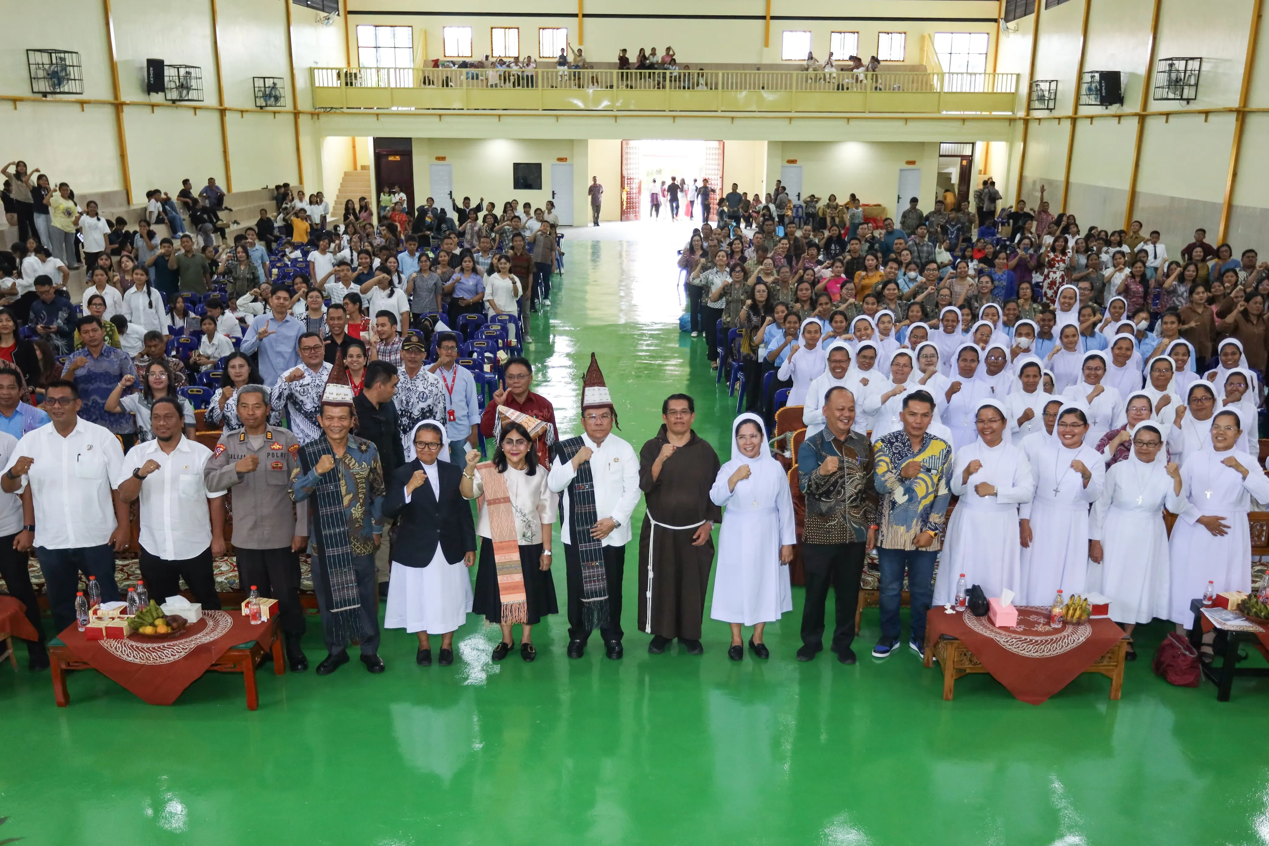 Wesly Silalahi Harap Aula SMP Bintang Timur Pematangsiantar jadi Saluran Berkat
