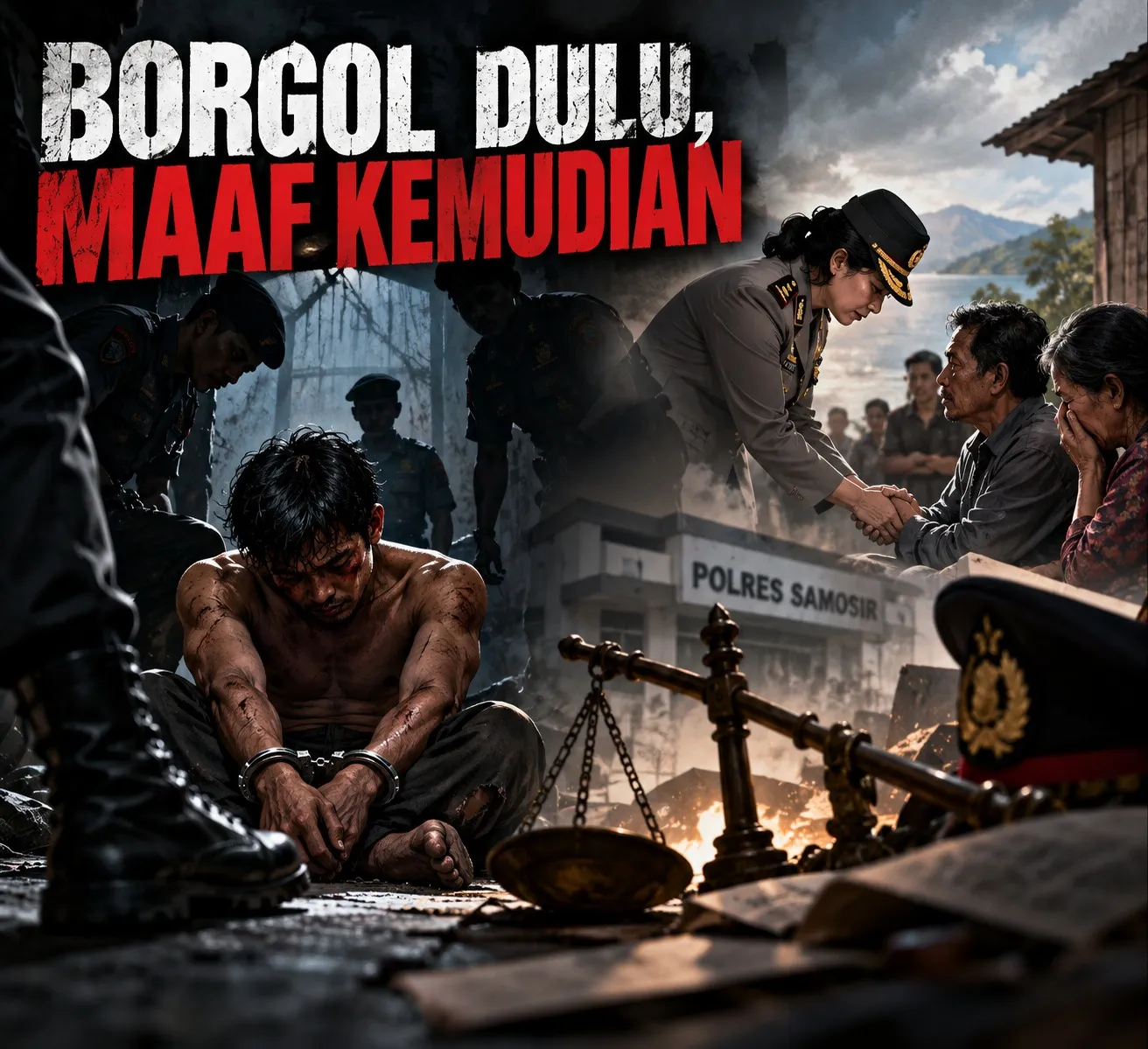 Borgol Dulu, Maaf Kemudian
