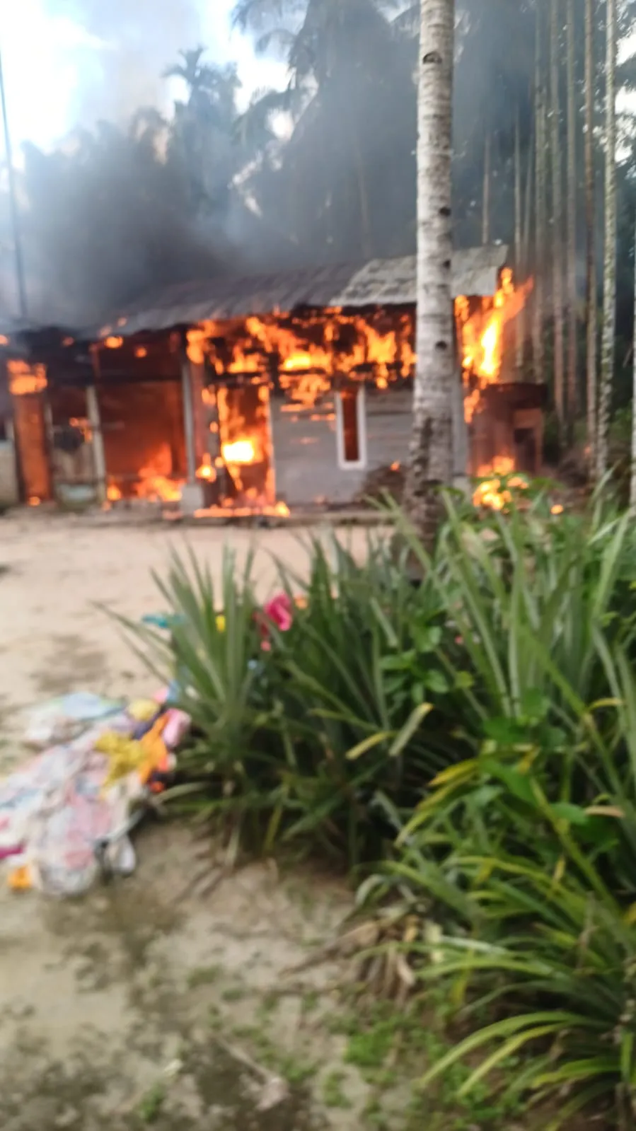Kebakaran di Subulussalam, Dua Rumah dan Sepeda Motor Hangus