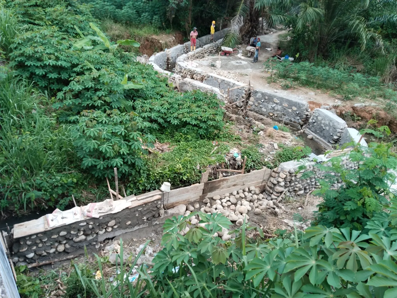 Dua Proyek Drainase di Tebingtinggi Diduga Bermasalah