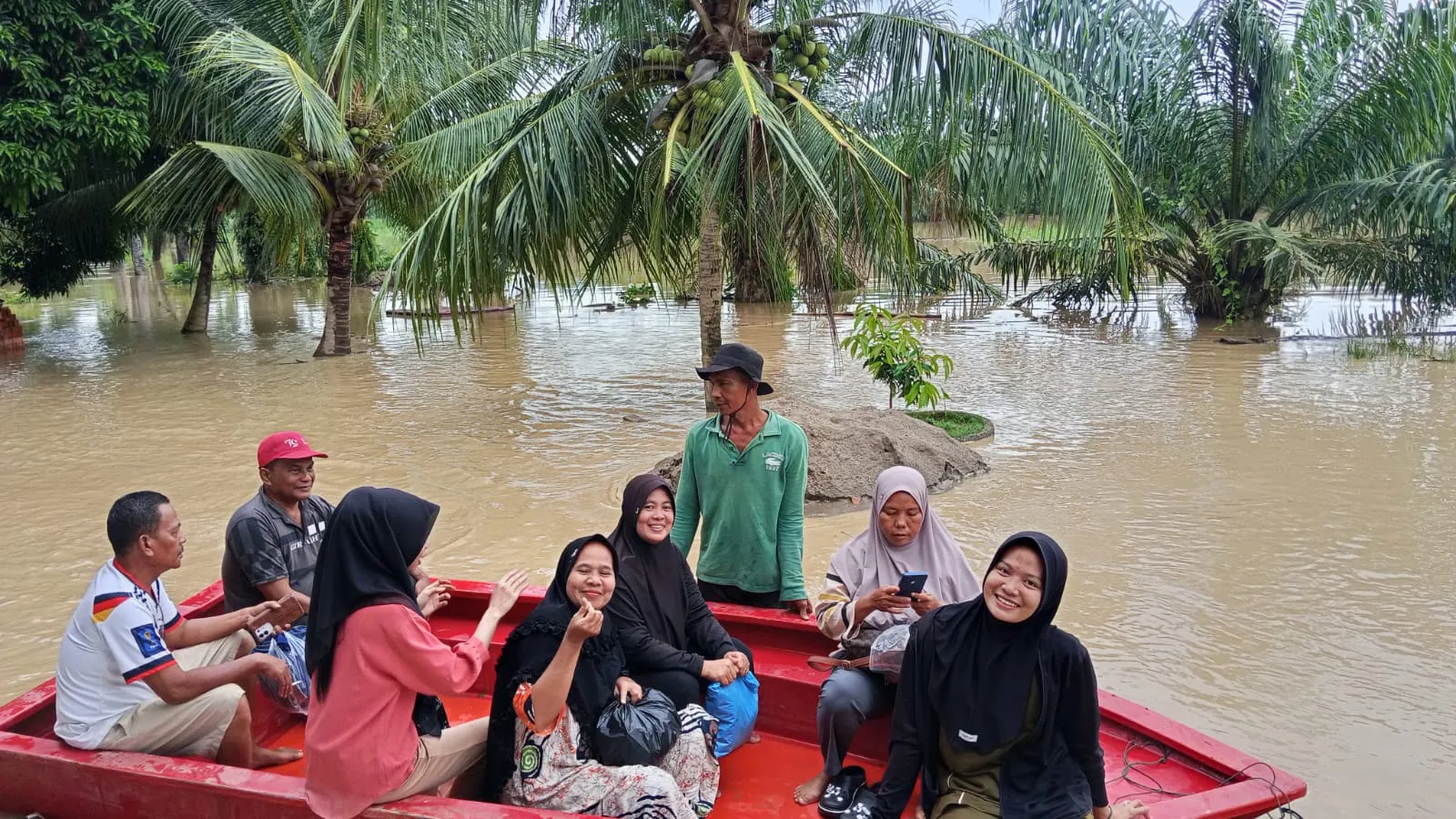 Curah Hujan Tinggi, Banjir Landa Delapan Kecamatan di Aceh Tamiang