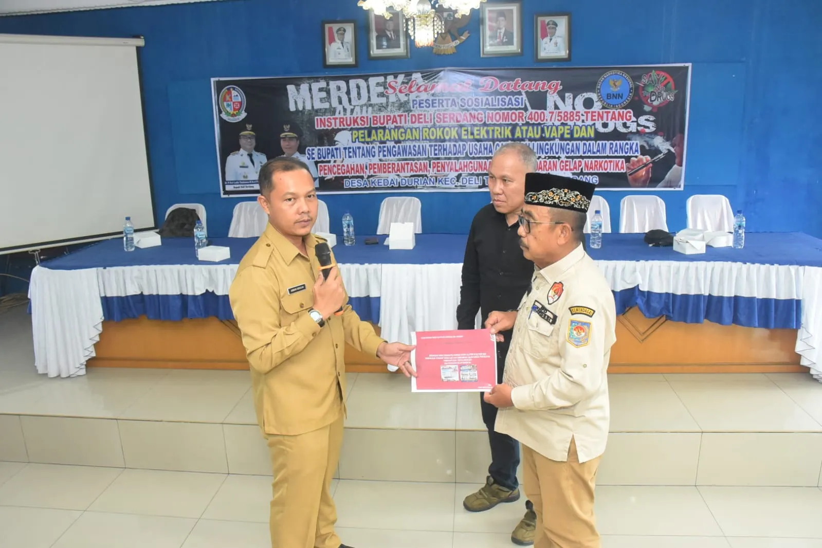 Bupati Deliserdang Dorong Pembentukan Relawan Antinarkoba hingga Tingkat Dusun