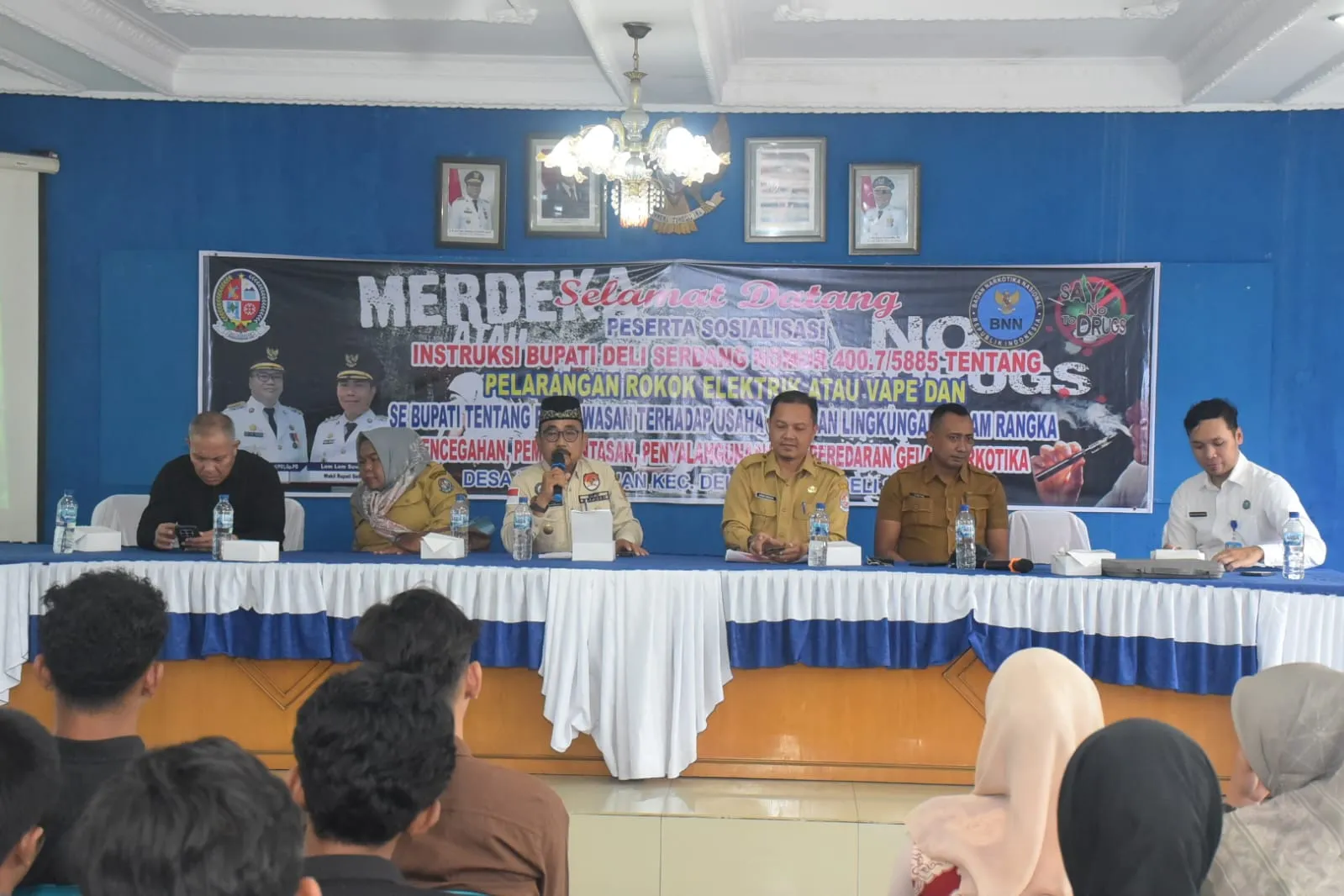 Bupati Deliserdang Dorong Pembentukan Relawan Antinarkoba hingga Tingkat Dusun