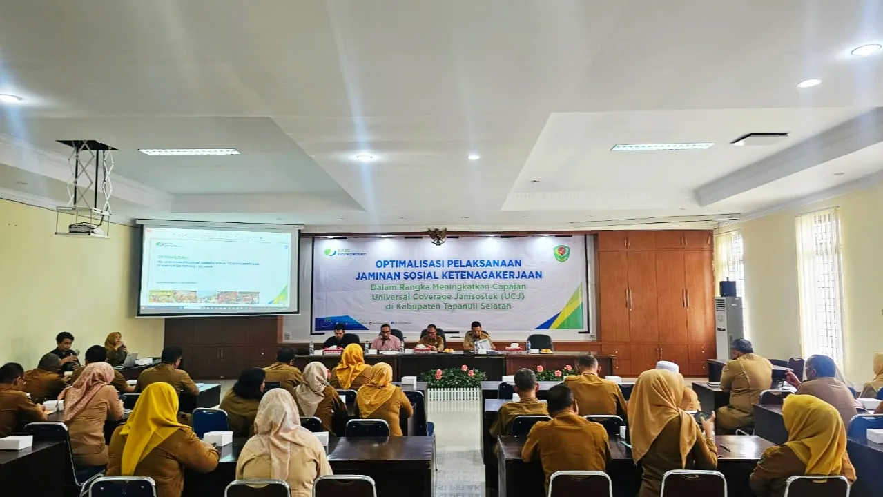 BPJS Ketenagakerjaan P.Sidimpuan Dorong Optimalisasi Perlindungan Pekerja Di Tapsel