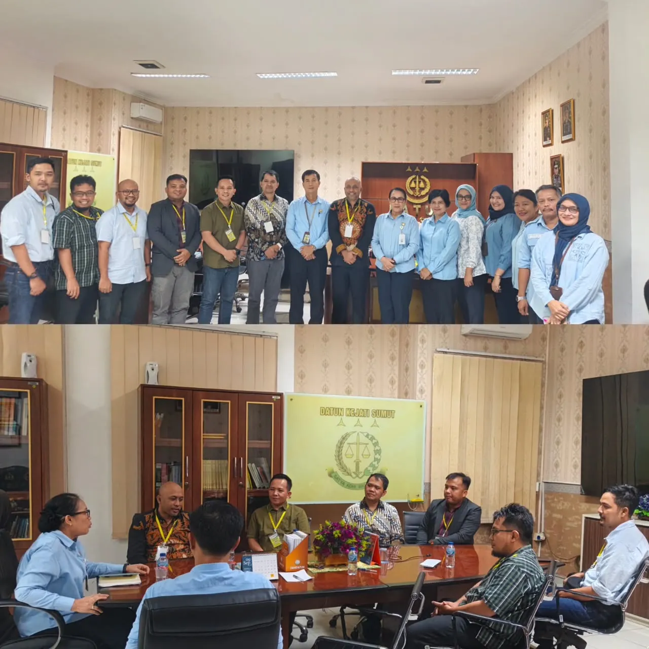 PLN Indonesia Power UBP Pangkalansusu dan UBP Labuhan Angin Silaturahmi ke Kejatisu