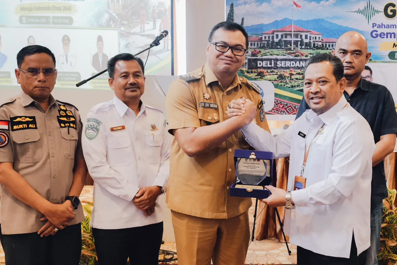 Bupati Deliserdang Dorong Edukasi Kebencanaan Menjangkau Seluruh Wilayah