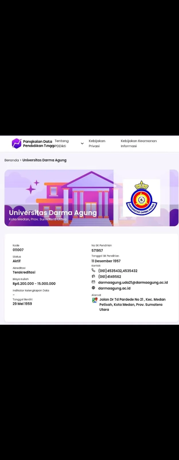 UDA Medan Terakreditasi, Optimistis Kembali Berjaya