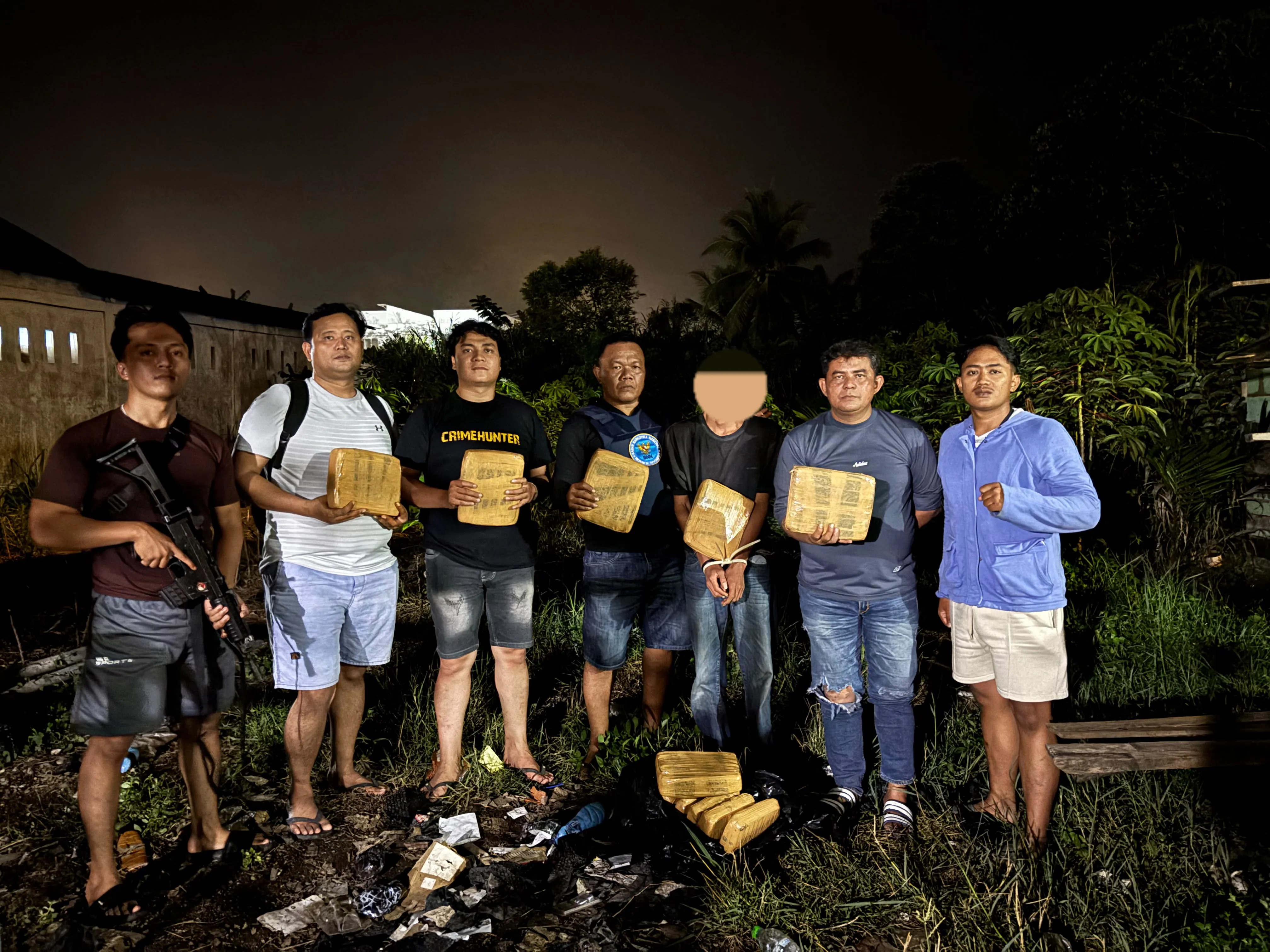 Polres Madina Gagalkan Peredaran 13,7 Kg Ganja, Satu Pelaku Diamankan