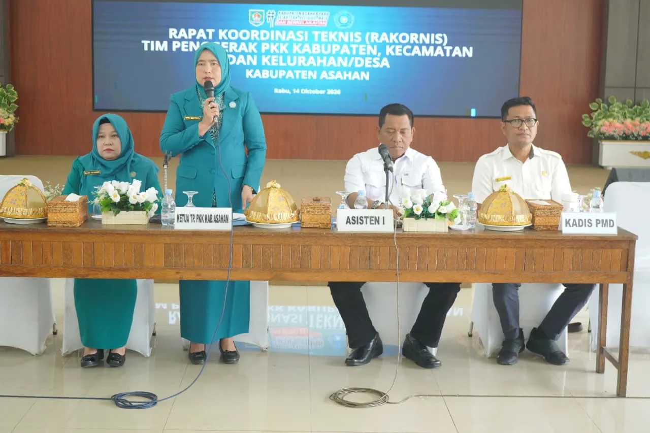 Rakornis TP PKK Asahan: Perkuat Administrasi dan Sinergi Program Kerja