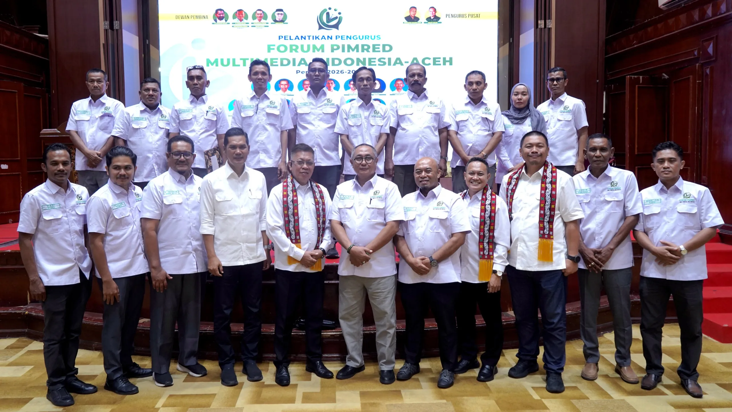 Forum Pimred Multimedia Indonesia Provinsi Aceh Resmi Dilantik