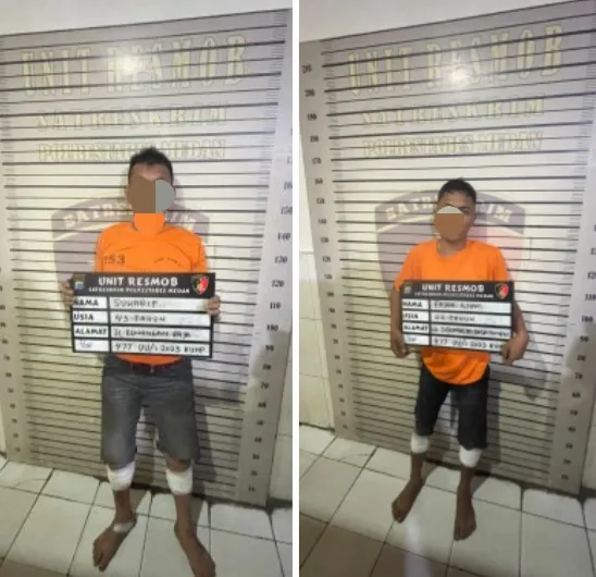 Tim JCS Polrestabes Medan Tembak 2 Pelaku Curanmor