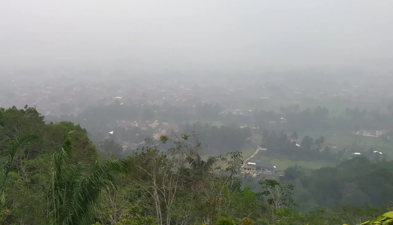 Kabut Asap Menebal, Warga Padangsidimpuan Diminta Waspada
