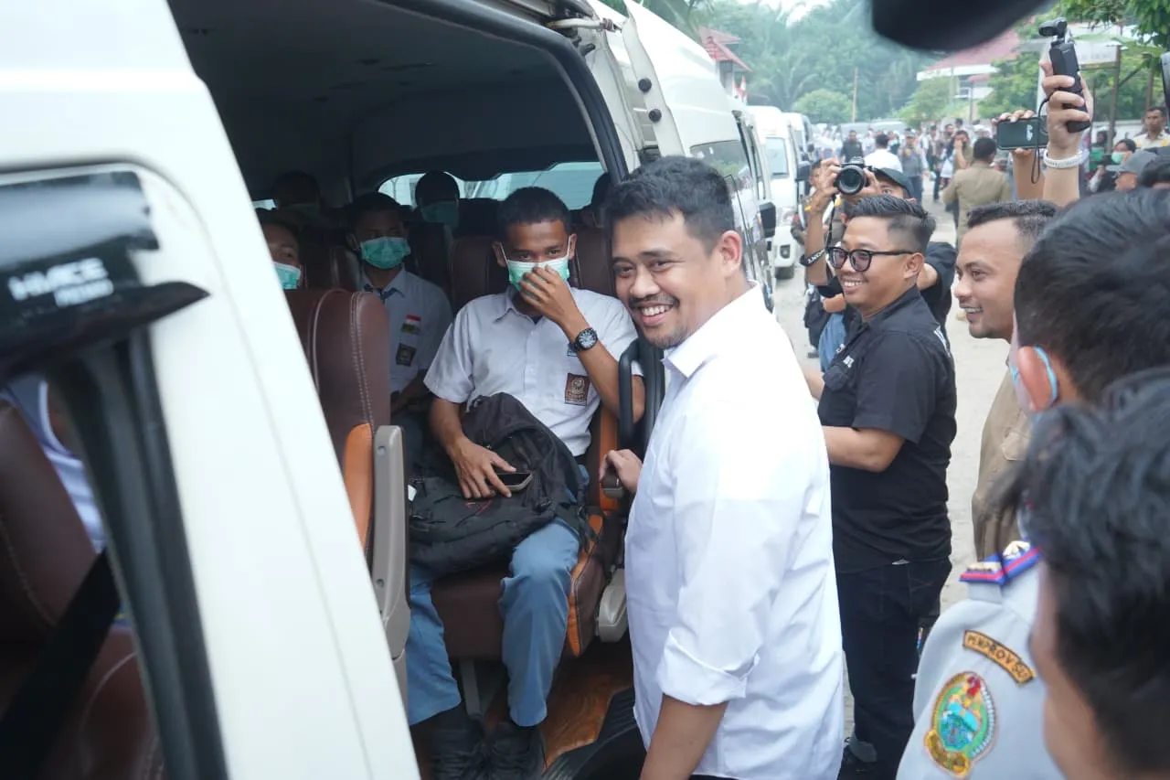 Gubernur Sumut Luncurkan Bus Perintis, 6 Unit Beroperasi di Kabupaten Asahan