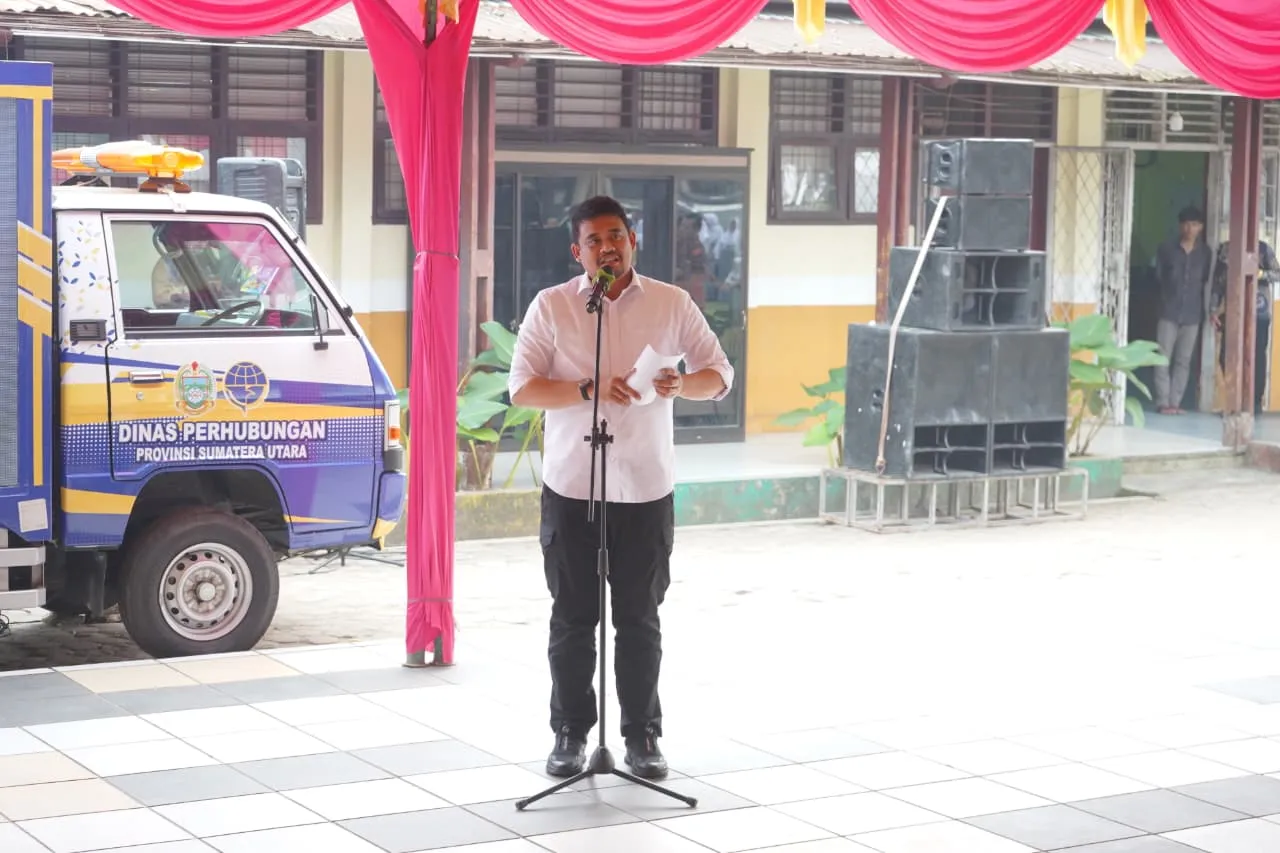 Gubernur Sumut Luncurkan Bus Perintis, 6 Unit Beroperasi di Kabupaten Asahan