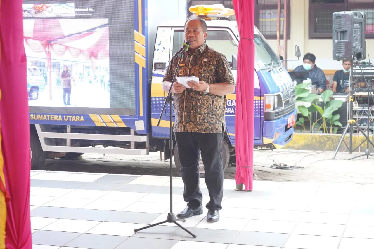Gubernur Sumut Luncurkan Bus Perintis, 6 Unit Beroperasi di Kabupaten Asahan