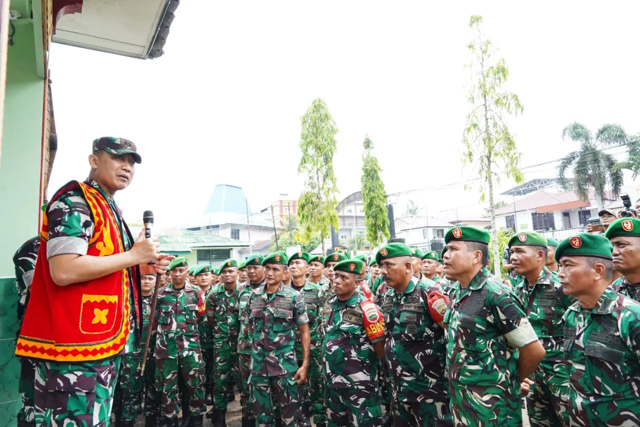 Kunker Ke Kodim 0213/Nias, Pangdam I/BB Tekankan Profesionalisme dan Pengabdian Prajurit