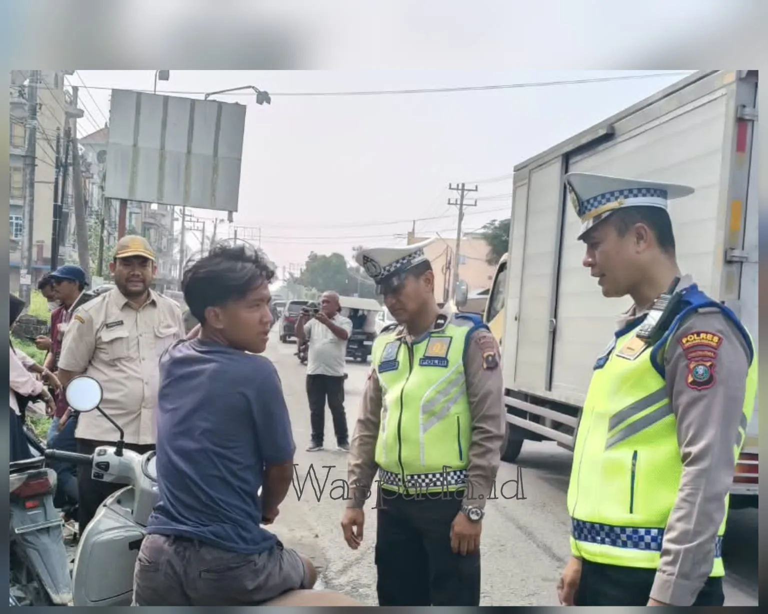 Samsat Sergai Edukasi, Sisir Pengendara Penunggak Pajak di Jalinsum Sei Rampah