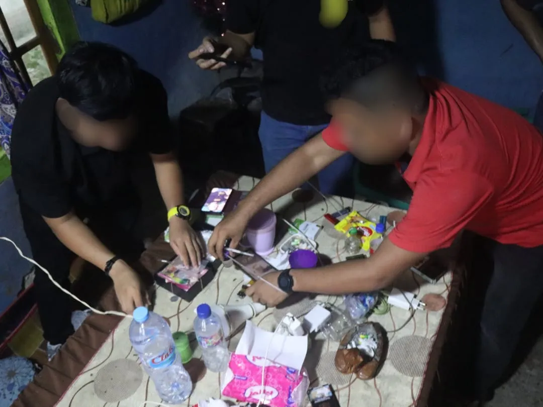 Kapolres Nisel Pimpin Operasi Sarang Narkoba, Empat Orang Diamankan