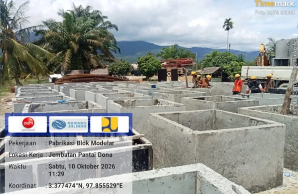 Progres Penanganan Bencana di Jalan Nasional Agara-Gayo Lues Capai 99 Persen