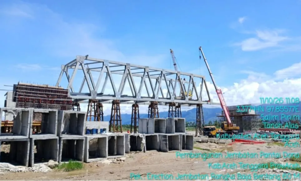 Progres Penanganan Bencana di Jalan Nasional Agara-Gayo Lues Capai 99 Persen