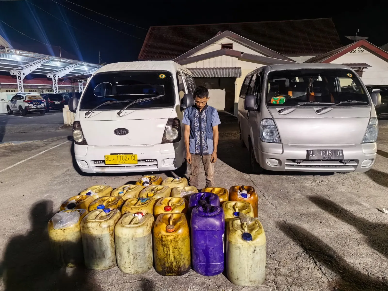 Polisi Bongkar Dugaan Penyelewengan Solar Subsidi di Aceh Selatan, 640 Liter BBM Disita