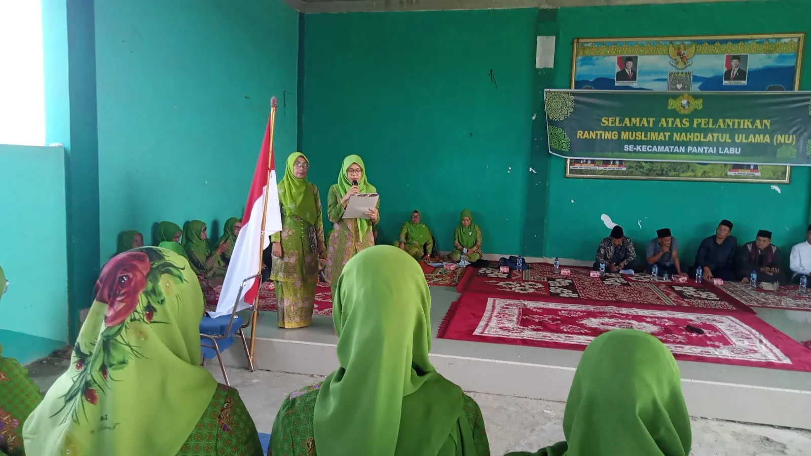 Ketua PC Muslimat NU Deliserdang Lantik 9 Pengurus Ranting se-Kecamatan Pantai Labu