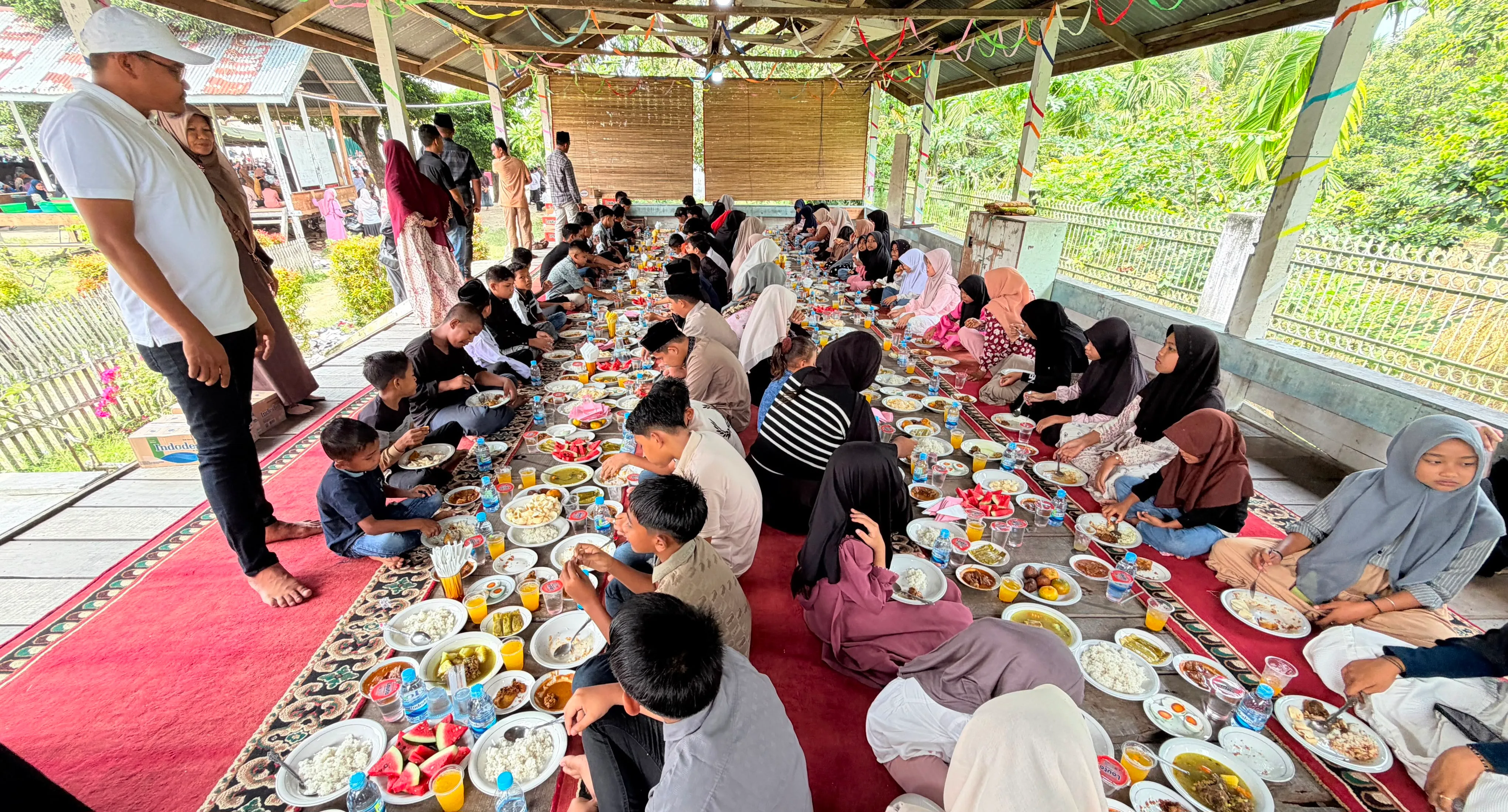 Maulid Nabi di Kuta Blang Dihadiri 10 Ribu Tamu, 317 Anak Yatim Disantuni
