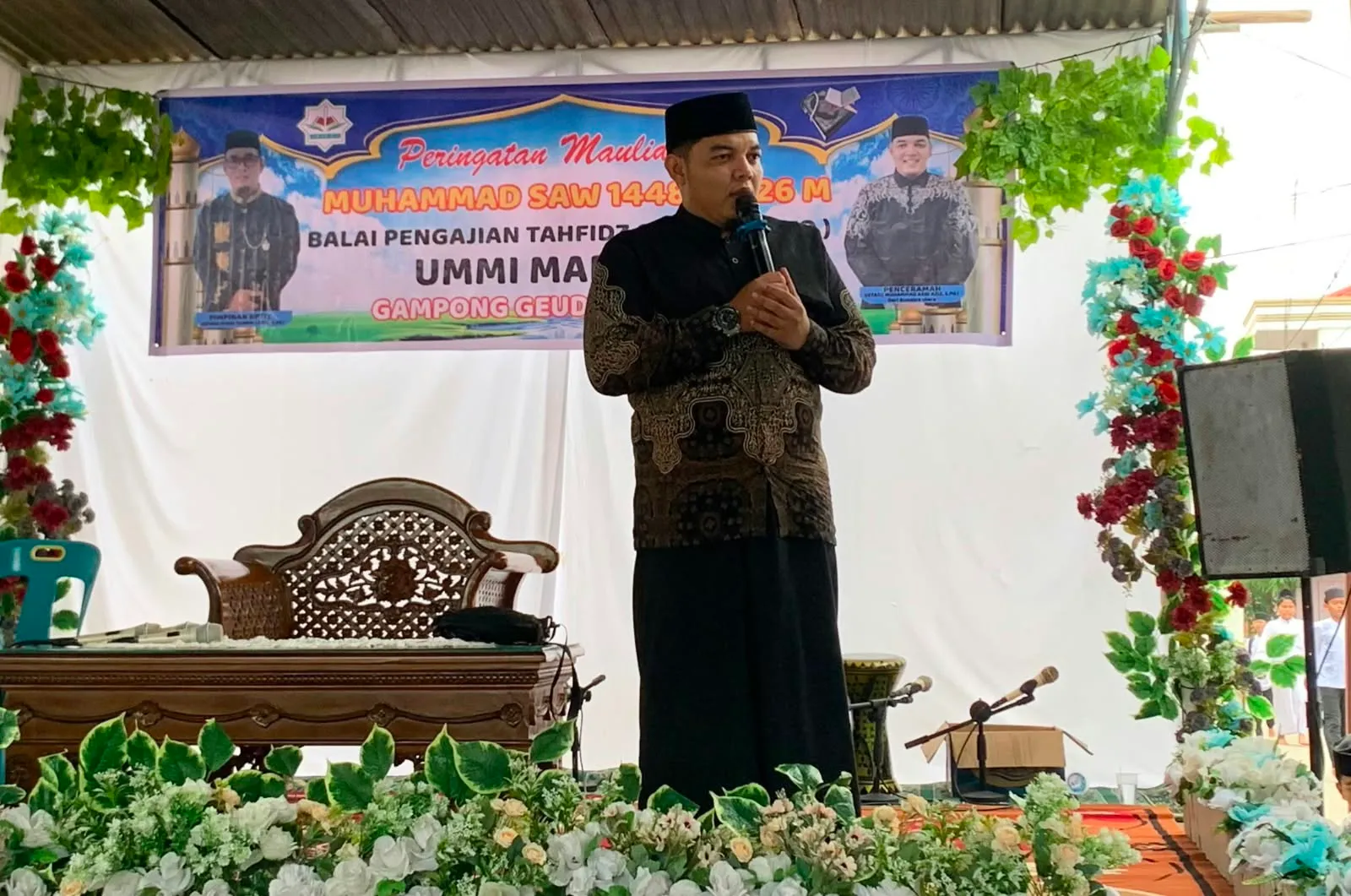 BPTQ Ummi Mariana Langsa Peringati Maulid, Hadirkan Penceramah dari Sumut