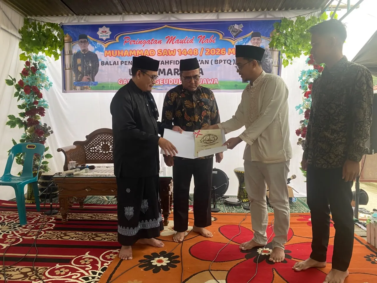 BPTQ Ummi Mariana Langsa Peringati Maulid, Hadirkan Penceramah dari Sumut